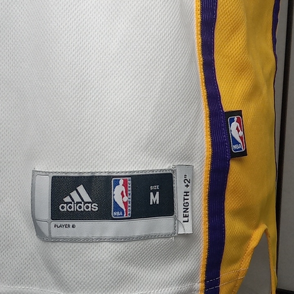 LOS ANGELES LAKERS HOWARD #12 NBA Basketball adidas Swingman Jersey  MEDIUM.✔️A1 - Picture 4 of 16
